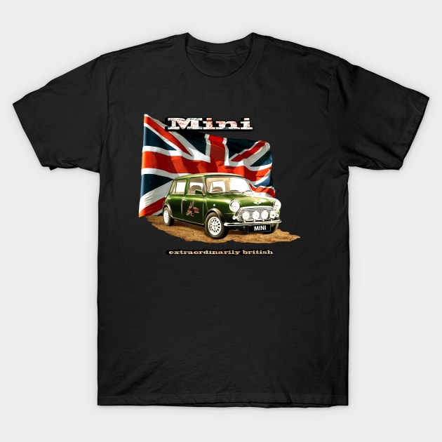 Mini, extraordinarily british! T-Shirt by Pragma